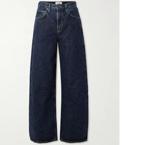 AGOLDE Low Curve High Rise Wide Leg Jeans (Size 25)